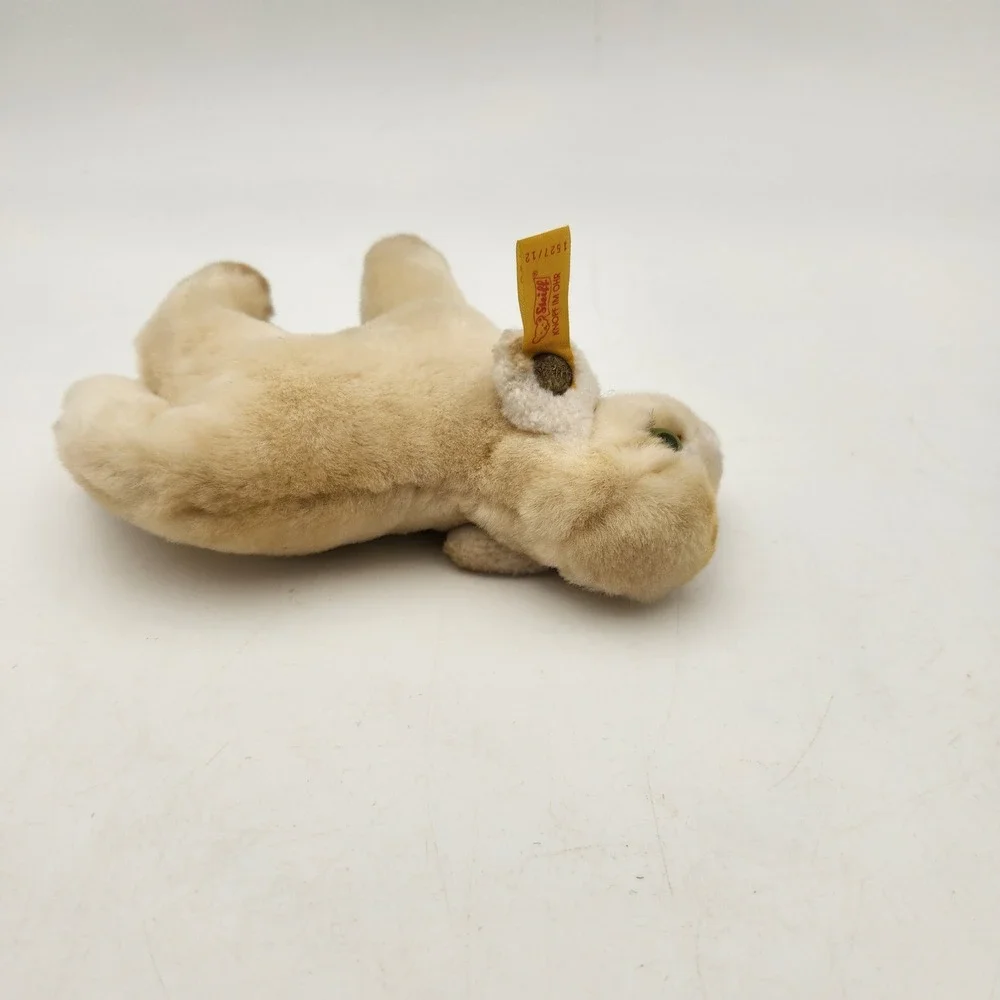 Steiff Lamby Lamb Plush Standing Sheep Button in Ear 1527/12 Made in Germany 5in